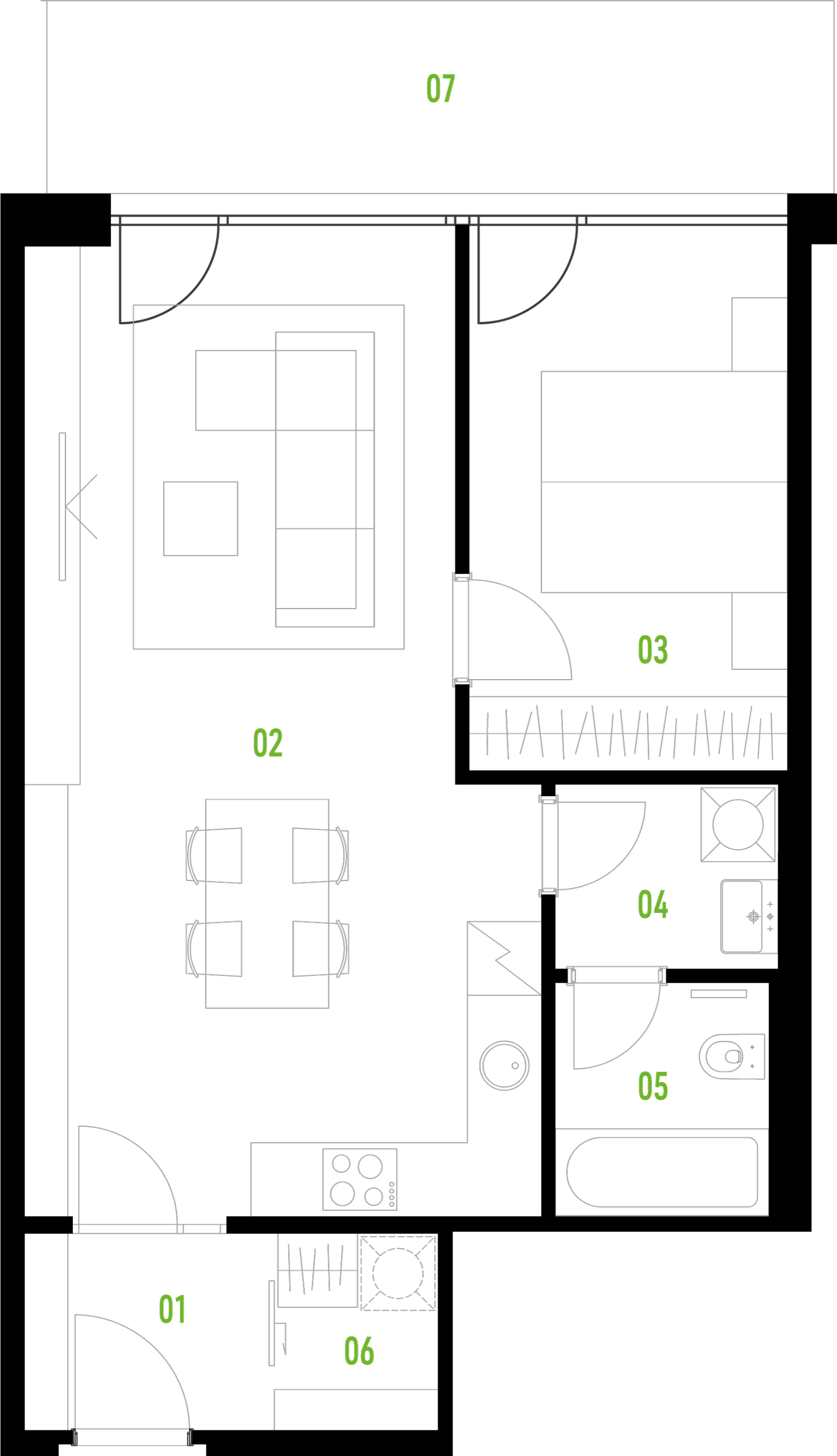 A14 floor plan