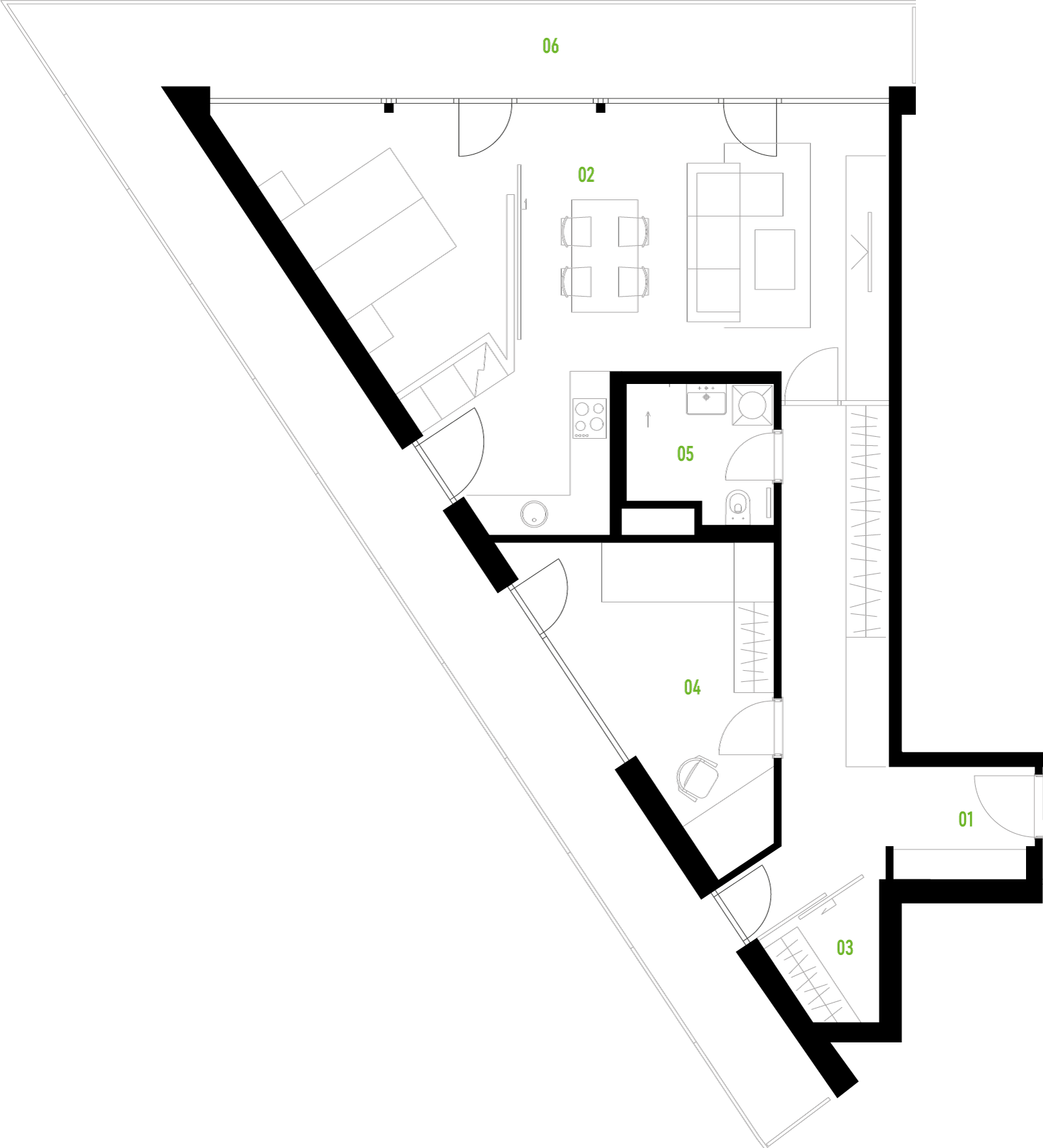 A21 floor plan