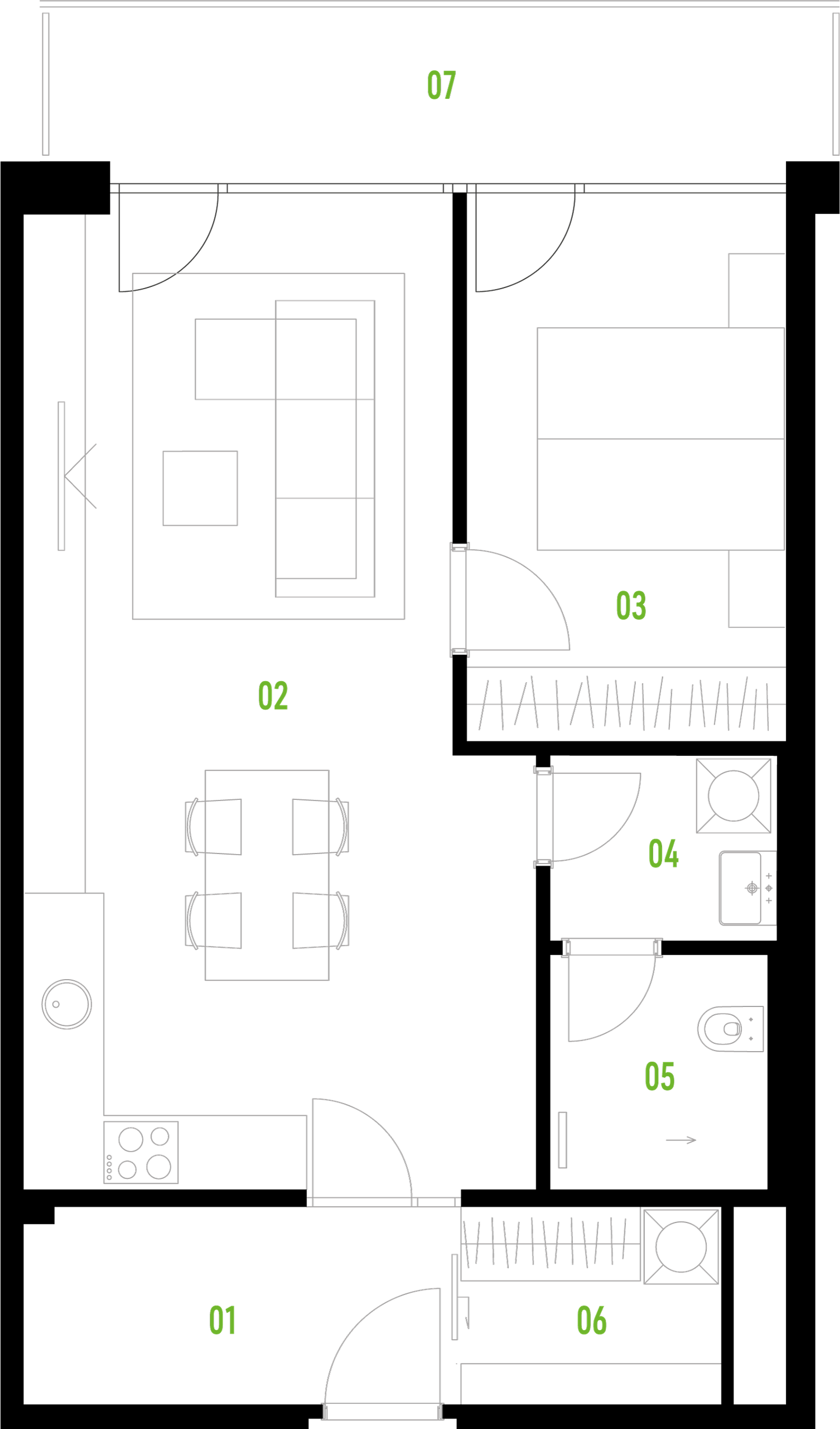 A22 floor plan