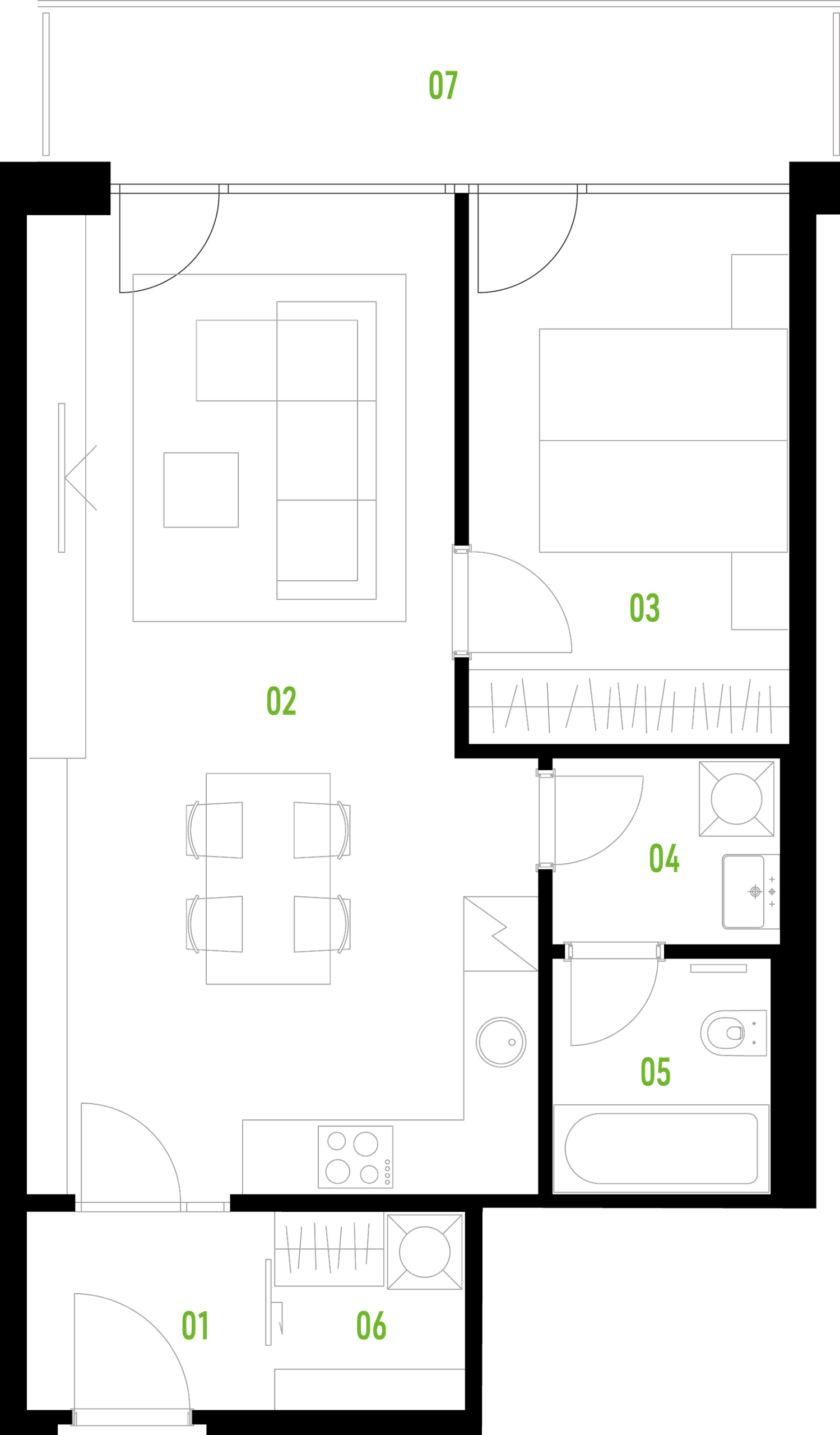 A23 floor plan