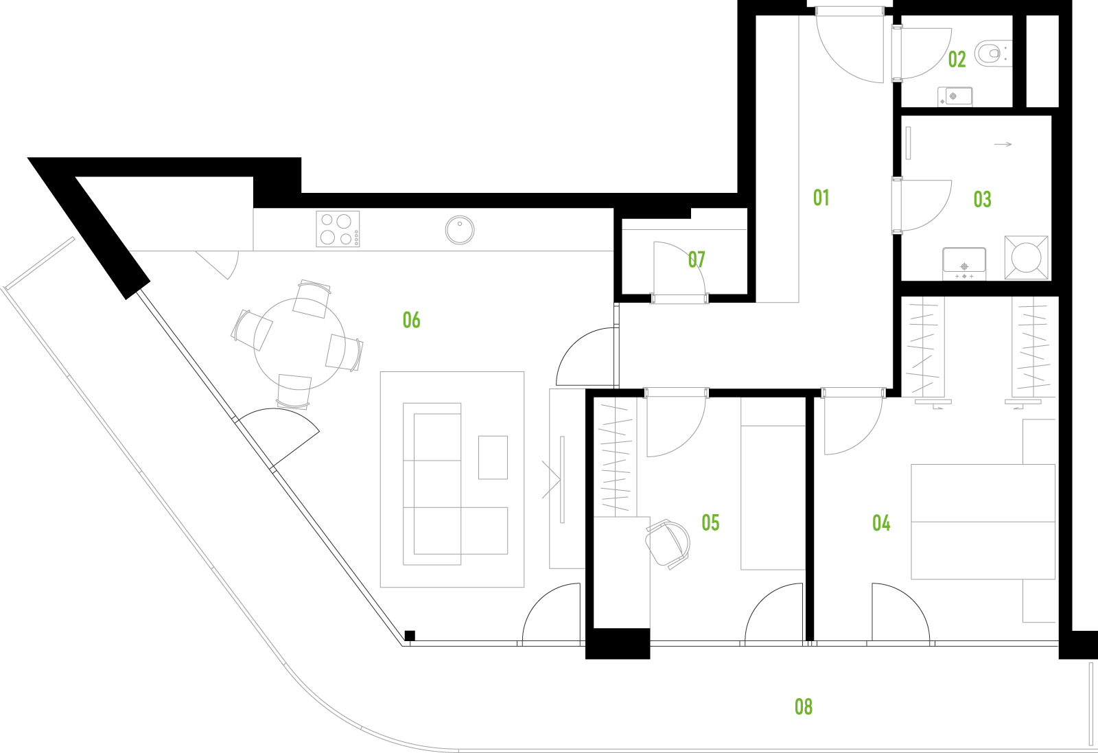 A26 floor plan