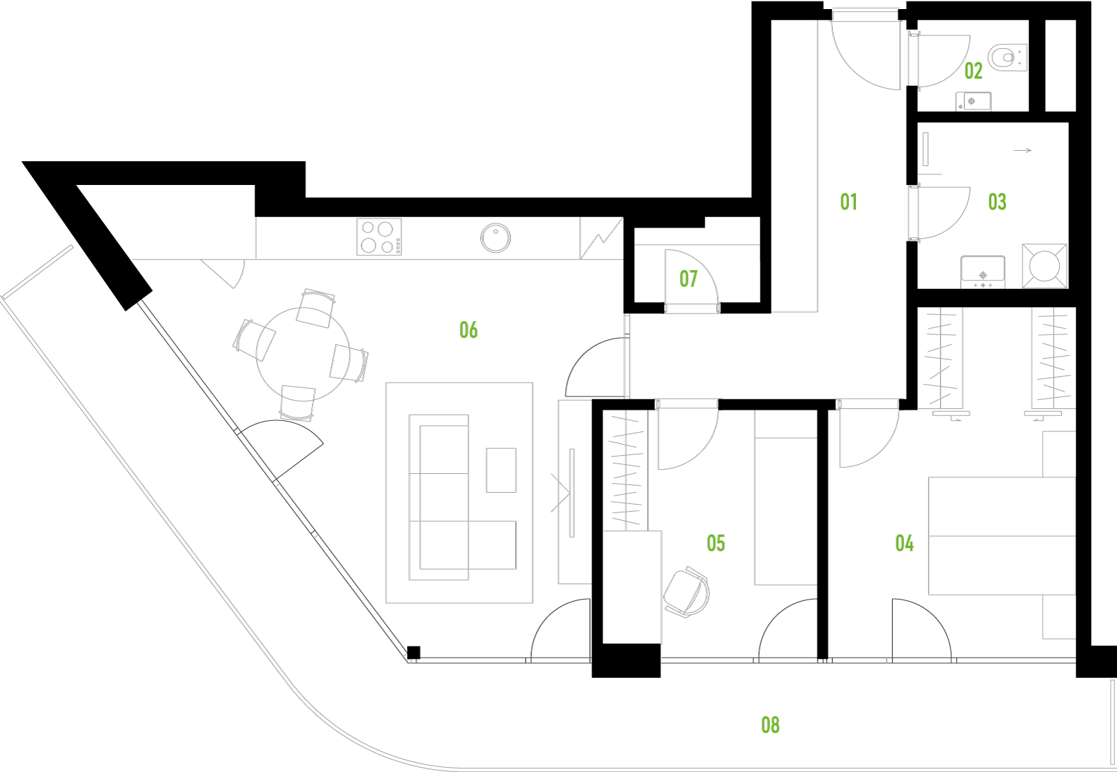 A36 floor plan