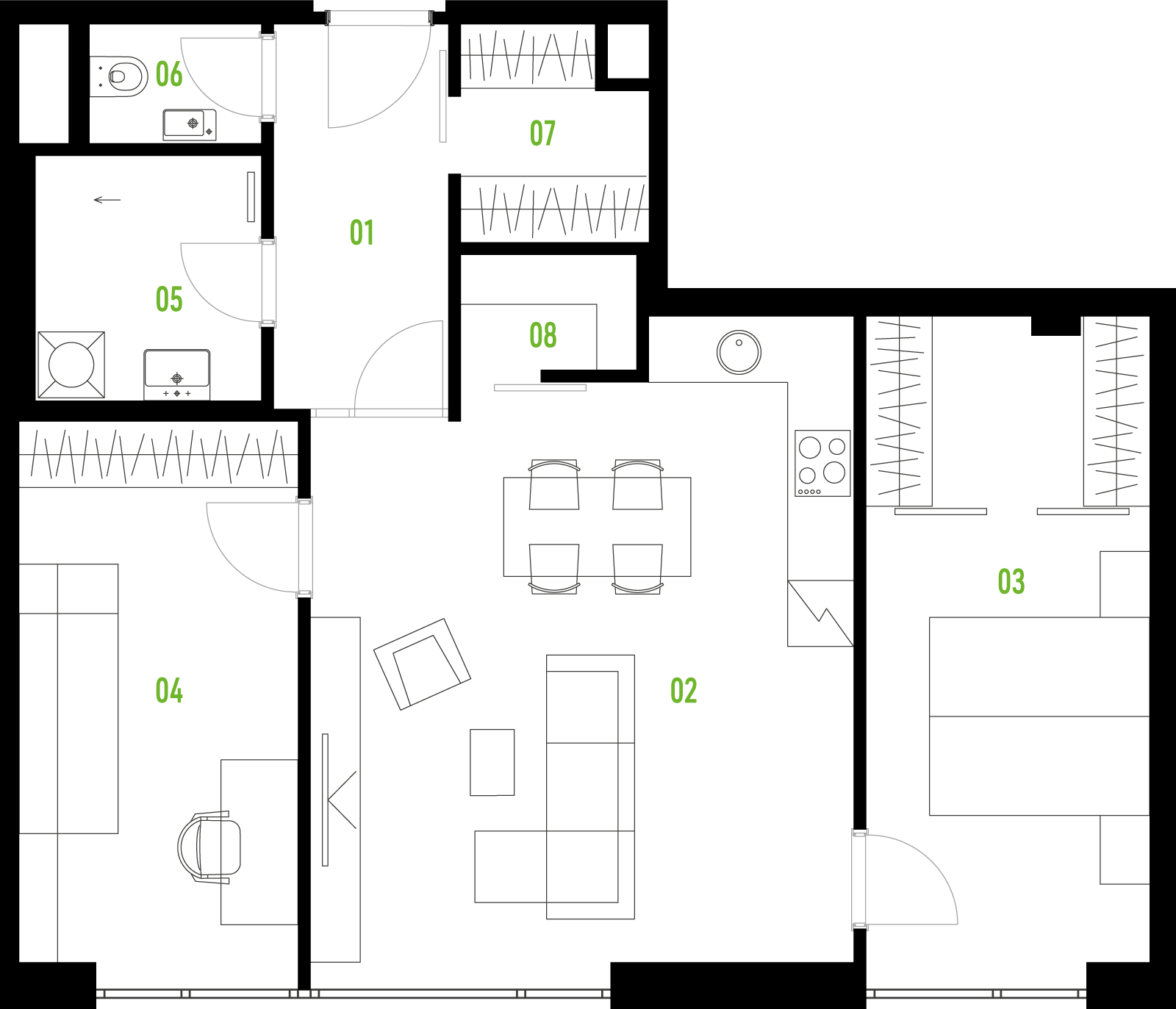 B16 floor plan