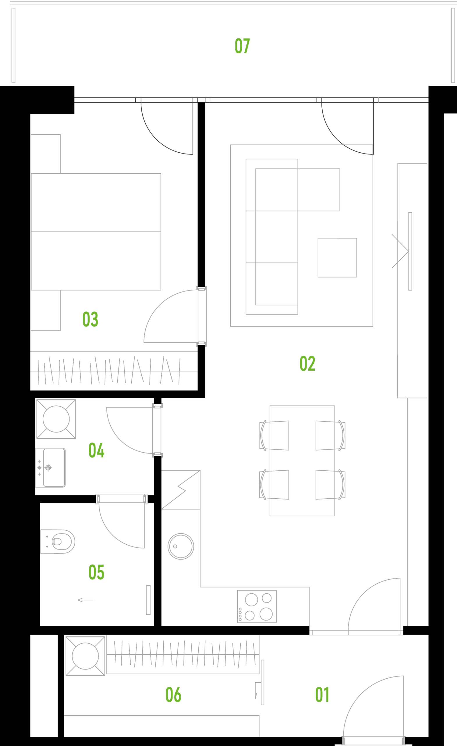 B21 floor plan
