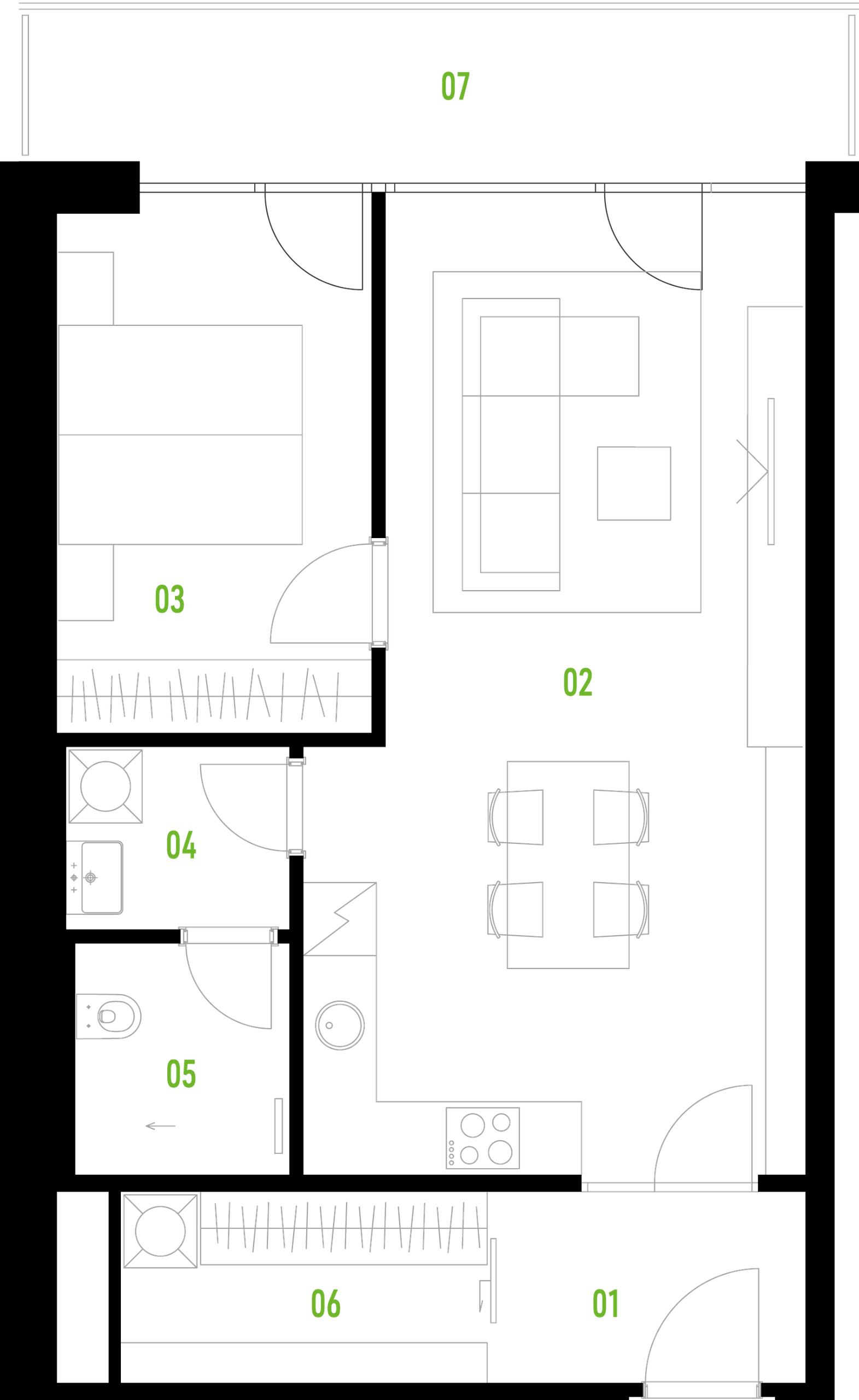 B21 floor plan