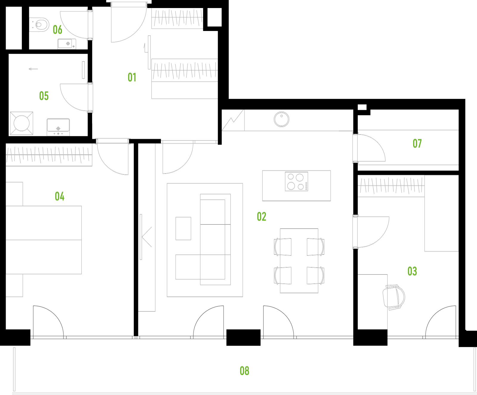 B26 floor plan