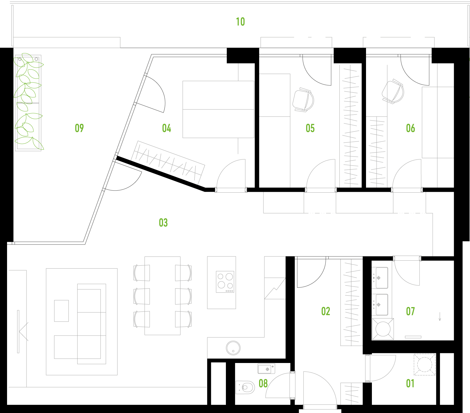 B41 floor plan