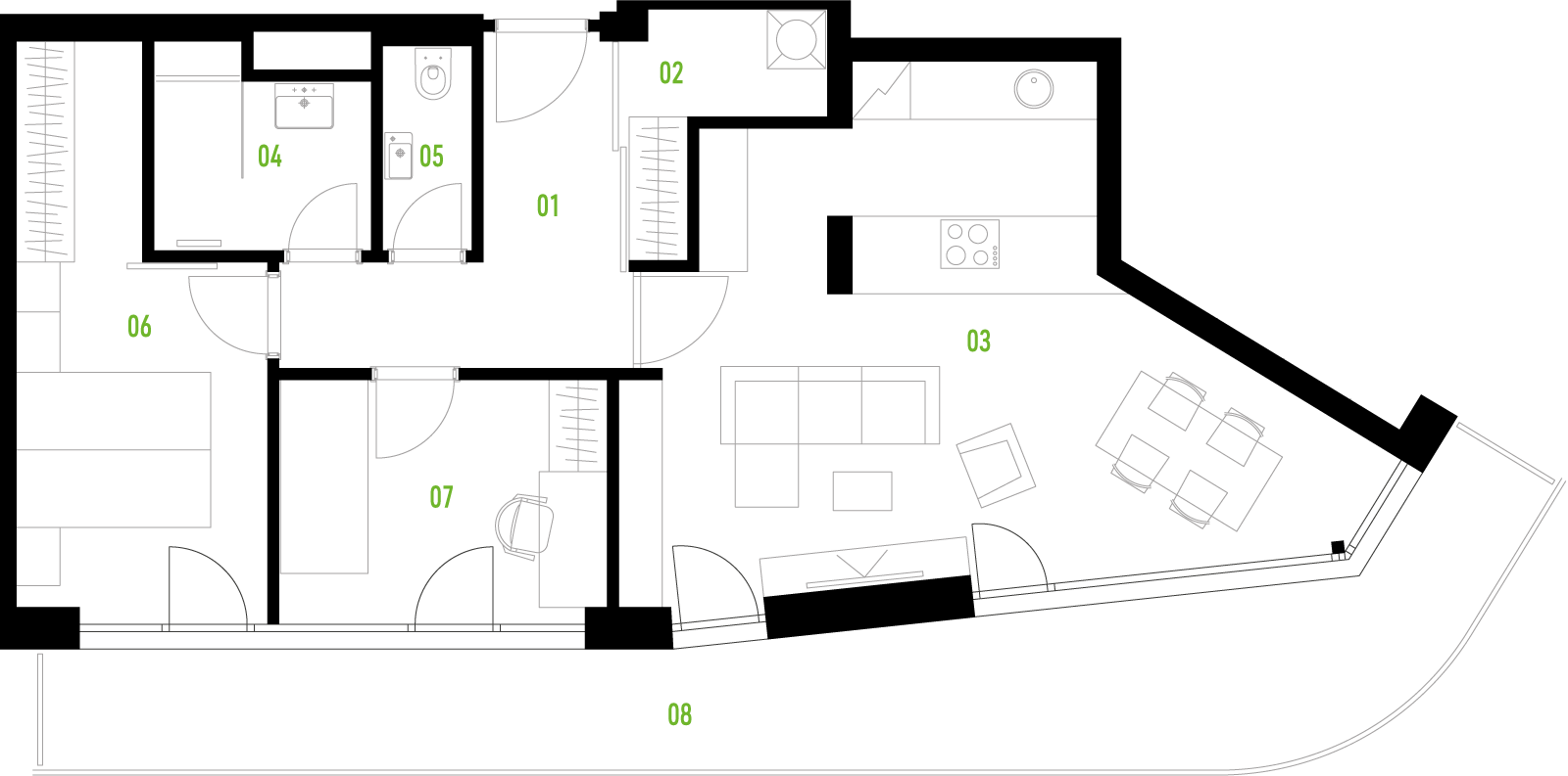 C43 floor plan